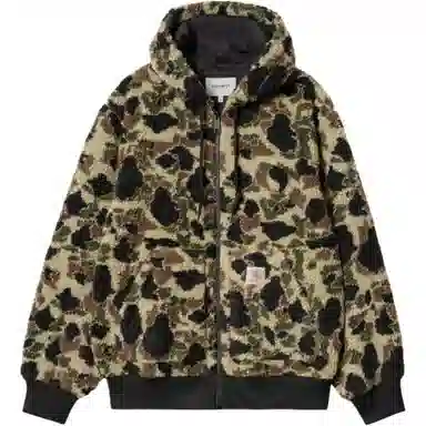 Carhartt WIP Camo Zip Hoodie