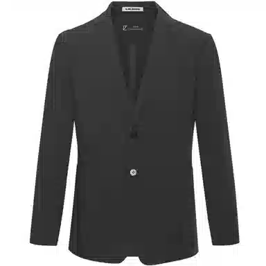 利郎 纯色百搭修身简约西装 男款 深灰