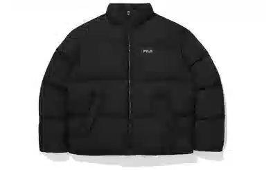FILA Logo Print Down Jacket