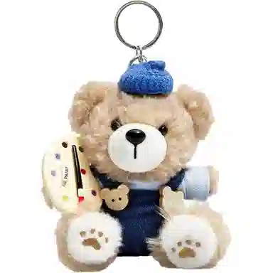 兰妮诗 烘焙系列甜点款国风蝴蝶结装饰  谷圈挂件