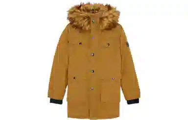 DIESEL FW22 Windproof Parka Brown Green