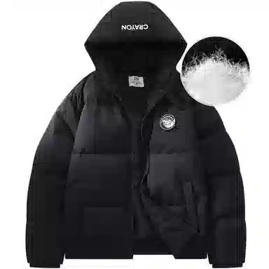 Crayon Shin-chan Hooded Down Jacket