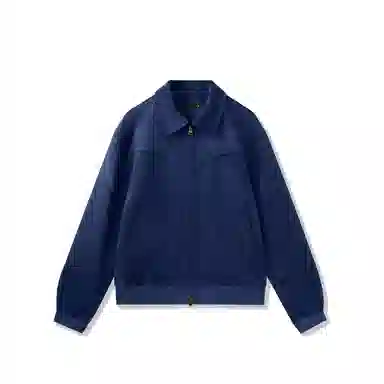 我是大卫 美式复古麂皮绒美拉德短款机车飞行夹克外套 男女同款