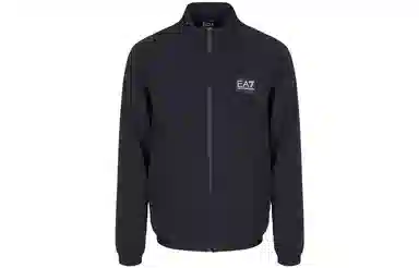 Emporio Armani EA7 Zip Jacket Black