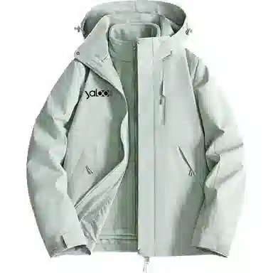 雅鹿优选  三合一防保暖抗静电连帽  防水防风透气耐磨冲锋衣 男女同款