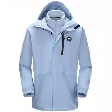 熊猫  户外纯色骑行登山三合一  防水防风耐磨保暖冲锋衣 男女同款