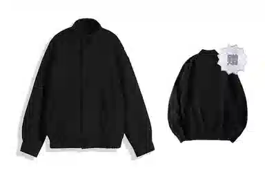 我是大卫 短款立领保暖休闲毛呢外套大衣 男女同款