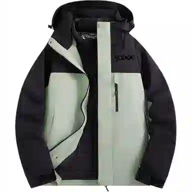 雅鹿优选  时尚百搭连帽通勤休闲  防水防风耐磨保暖冲锋衣 男款