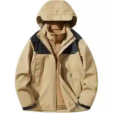 雅鹿优选  三防科技不惧油污  防水防风耐磨冲锋衣 男款