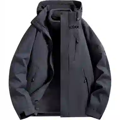 雅鹿优选  休闲舒适百搭时尚  防水防风透气耐磨保暖冲锋衣 男款