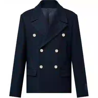 Louis Vuitton SS24 Navy Coat