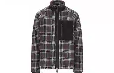 Burberry Check Fleece Jacket