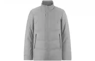 波司登 纯色立领短款防风鹅绒羽绒服 男款