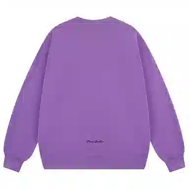 大卫贝肯 简约基础款美式复古纯色日常通勤百搭圆领休闲宽松落肩袖套头卫衣 男女同款