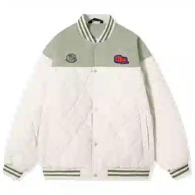 FIDO DIDO Quilted Varsity Jacket