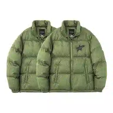TURNTHETABLES FW22 Pleated Texture Puffer Coat