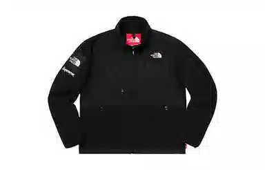 Supreme x The North Face Fleece Jacket Black
