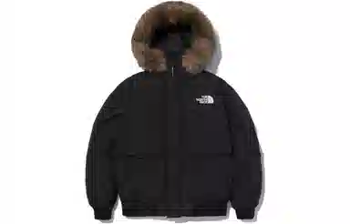 The North Face Logo Print Down Jacket