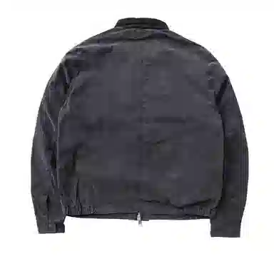 实年服工 复古水洗纯棉质感工装夹克外套 男款