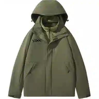 雅鹿优选  排版防刮静电  防水防风透气耐磨冲锋衣 男款