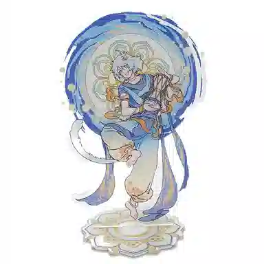 非人哉 敦煌画院联名伎乐飞天系列 亚克力立牌