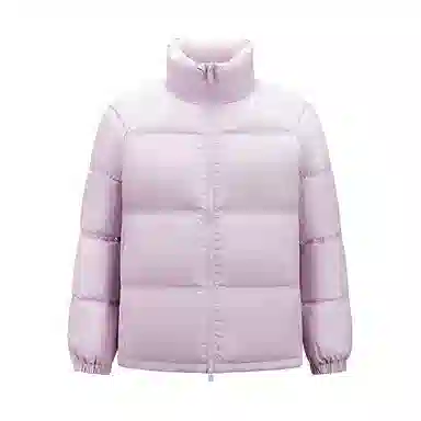 森马 纯色保暖宽松无帽立领羽绒服 男款