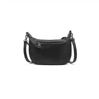 老人头 简约百搭通勤时尚 头层牛皮 单肩包 女款 黑色/白色/绿色/肉粉色