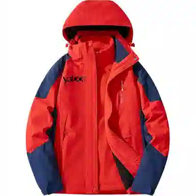 雅鹿优选  纯色拉链连帽  防水防风超轻冲锋衣 男款