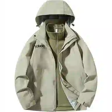 雅鹿优选  耐刮  舒适保暖  密实  防水防风透气耐磨冲锋衣 男款