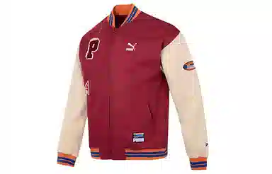 PUMA Team Badge Bomber Jacket Dk