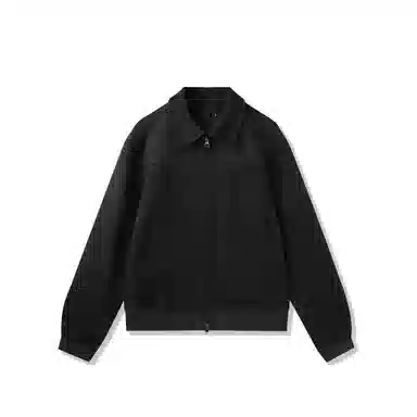 我是大卫 美式复古麂皮绒美拉德短款机车飞行夹克外套 男女同款