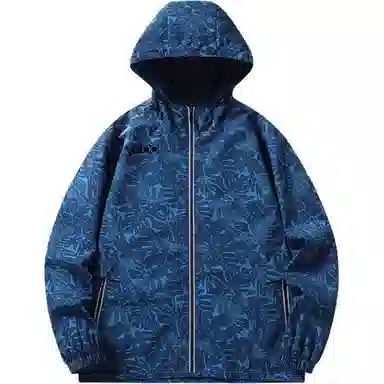 雅鹿优选  舒适不闷热耐刮连帽  防水防风透气耐磨冲锋衣 男款