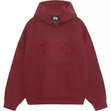 Stussy FW24 FELT PATCH KNIT HOODIE