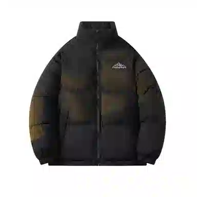 鸭鸭 基础纯色简约立领宽松休闲百搭防风加厚保暖抗寒日常通勤落肩舒适柔软防钻绒透气羽绒服 男女同款