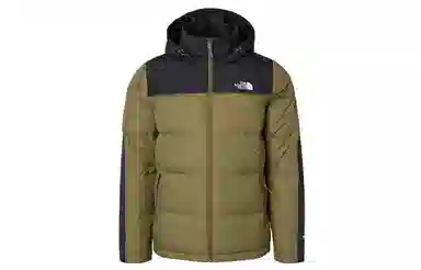 The North Face Logo Print Down Jacket