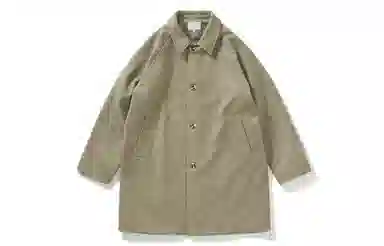 714STREET Balmacaan Wool Coat