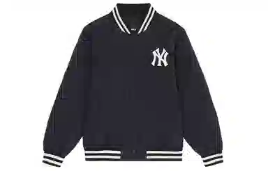 MLB New York Yankees Logo Stripe Jacket Black