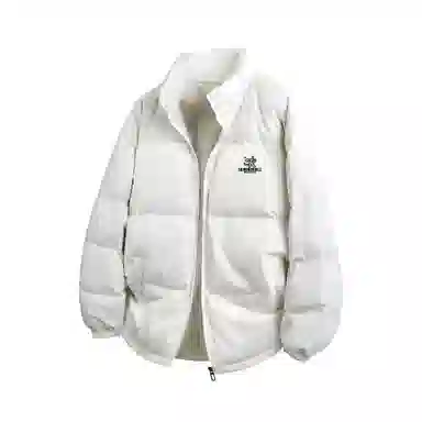 s.k. manor hill Basic Logo Puffer Jacket