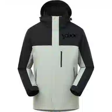 雅鹿优选  合身休闲时尚百搭通勤连帽  防水防风透气耐磨保暖冲锋衣 男款