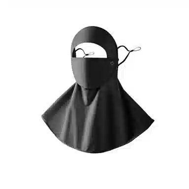 稻草人 夏季全脸防紫外线 遮阳一体护颈 透气护眼角 韩版百搭 锦纶 防晒面罩 女款