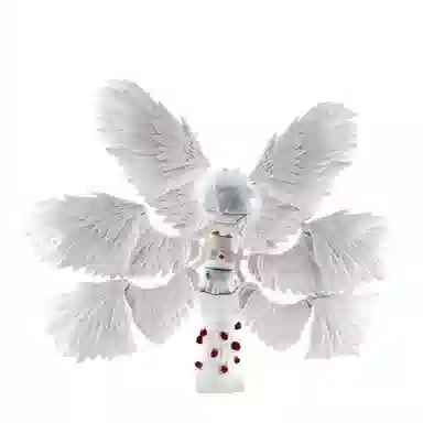 POP MART Hirono Silent Theatre Series Six-Winged Angel White