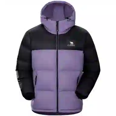 CAMEL Warm Fleece Series Down Jacket