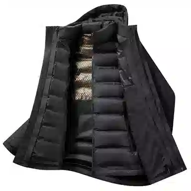 鸭鸭 可拆卸内胆石墨烯蓄热加厚羽绒服 男款