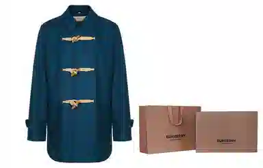 Burberry Duffle Coat Navy