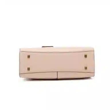 梦特娇 可拆卸肩带 大容量手提包包 潮流时尚经典气质外出 合成革 单肩斜挎包 女款 黑色/红色/杏色