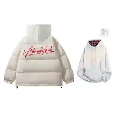 ROBINHOOD Basic Logo Down Jacket