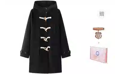 Dongjing Black Wool Coat