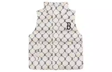 MLB Diamond Monogram Vest Beige