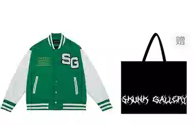 SKUNK GALLERY Varsity Jacket