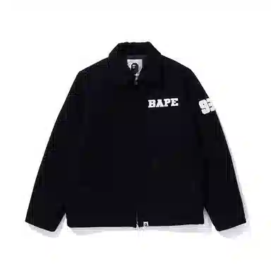 A BATHING APE Melton Zip Jacket